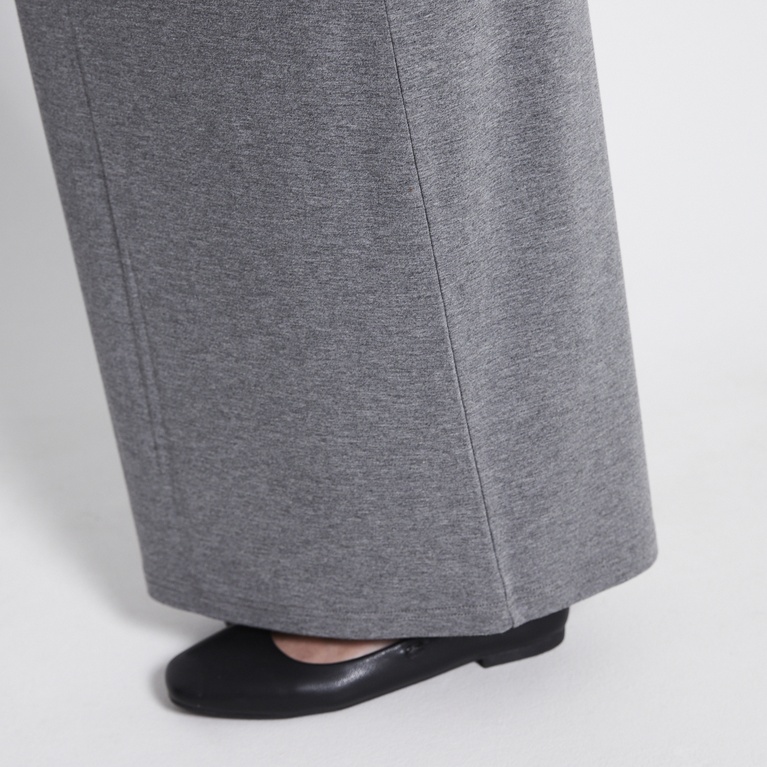 Soft feel skirt "Ellen" Grey Melange
